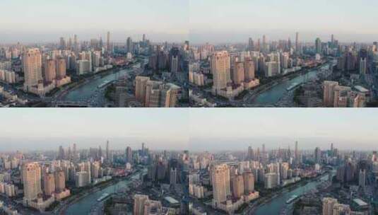 天津城市地标航拍高清在线视频素材下载