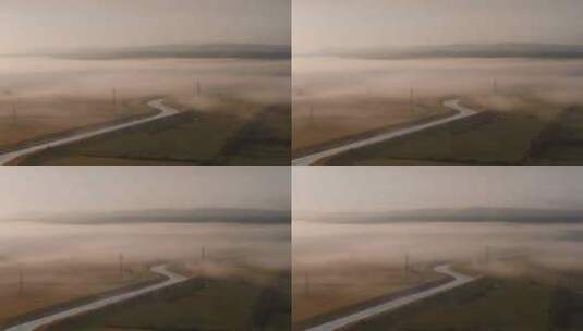 云雾林海高清在线视频素材下载