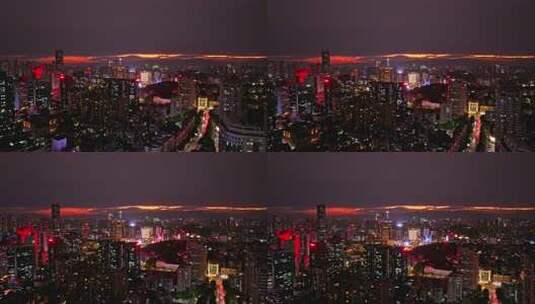 福州日落夜景高清在线视频素材下载