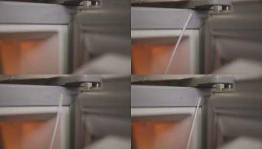 冷柜冰箱细菌滋生卫生死角采样高清在线视频素材下载