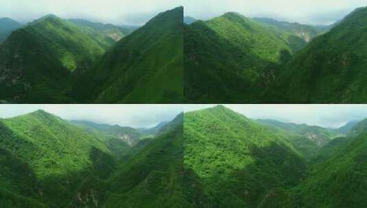 大山与森林高清航拍素材-06（1080P）高清在线视频素材下载