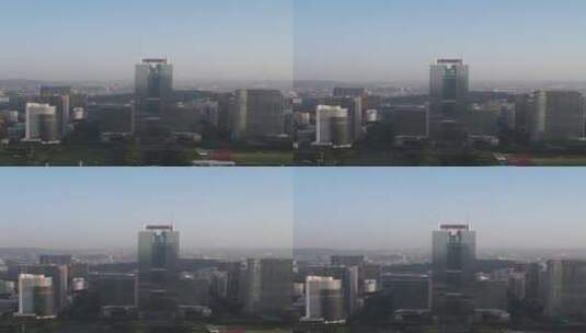 广州中信大厦航拍高清在线视频素材下载