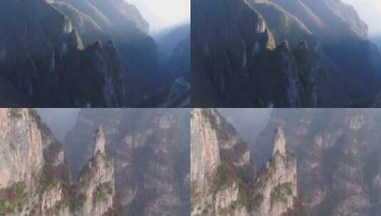 重庆 巫山 神女峰 神女庙高清在线视频素材下载