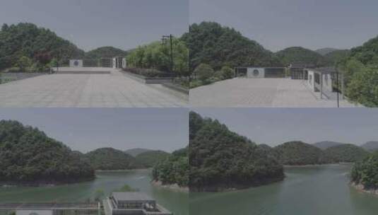 宁国青龙湾山水景4k（log模式）高清在线视频素材下载