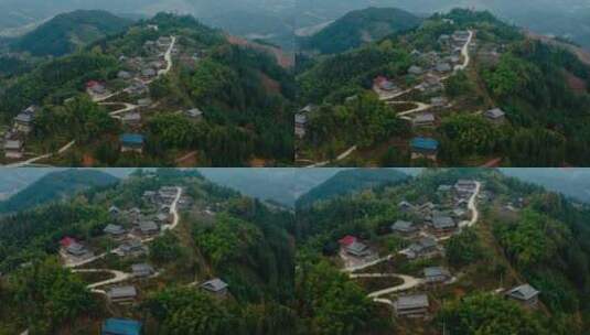贵州黔东南少数民族村寨高清在线视频素材下载