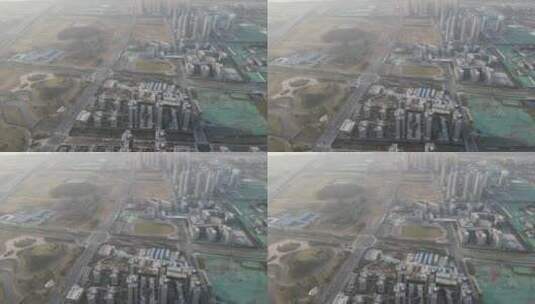 南京全景标致建筑4K航拍原素材高清在线视频素材下载