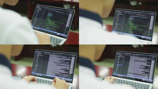 文字编程 文秘 工作 学生 科技公司高清在线视频素材下载
