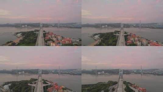汕头海湾大桥高清在线视频素材下载