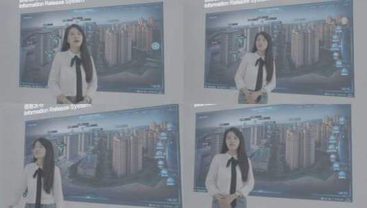 鹿客重庆智能展厅拍摄视频素材（未结）高清在线视频素材下载