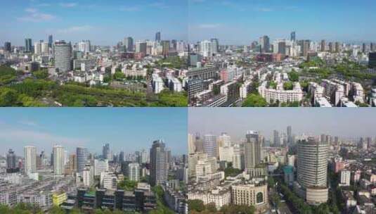 4K航拍 宁波城市风光高清在线视频素材下载