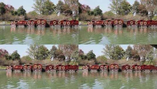中国杭州西溪湿地高清在线视频素材下载