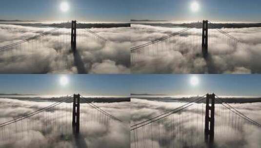 旧金山金门大桥高清在线视频素材下载