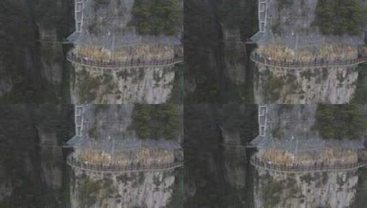 恩施大峡谷自然户外风光航拍高清在线视频素材下载
