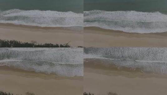 广东阳江海陵岛沙滩海洋高空航拍高清在线视频素材下载
