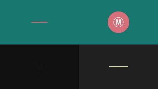 简约形状LOGO开场AE模板高清AE视频素材下载