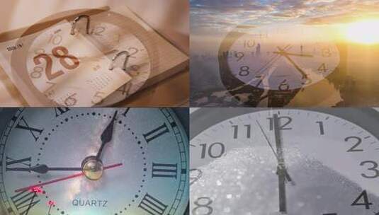 高级感城市时间流逝地产空镜高清在线视频素材下载