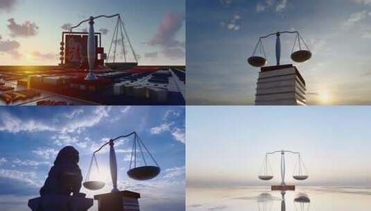 公平正义法制社会-反腐倡廉高清在线视频素材下载