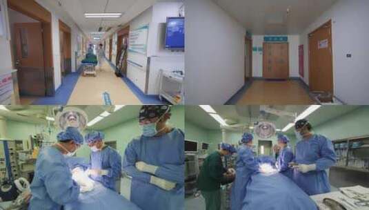 走廊 手术室高清在线视频素材下载