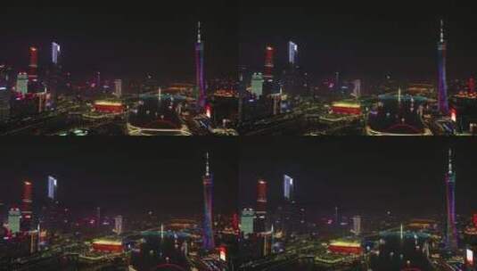 广州夜景01高清在线视频素材下载