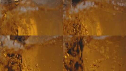 威士忌的气泡高清在线视频素材下载