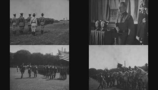 美国陆军集合的电影镜头高清在线视频素材下载
