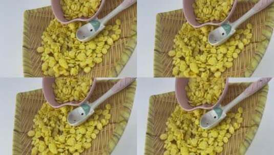 玉米片4K实拍视频高清在线视频素材下载