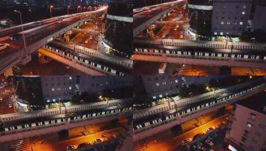 上海4号线地铁高清在线视频素材下载