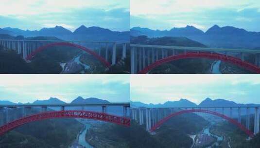 大桥航拍高清在线视频素材下载