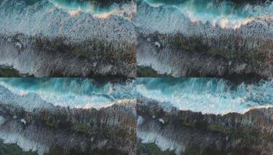 气势磅礴的大海海浪大浪巨浪滔天翻滚高清在线视频素材下载