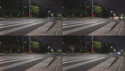 广州珠江新城马路延时空镜高清在线视频素材下载