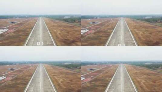 实拍机场跑道高清在线视频素材下载
