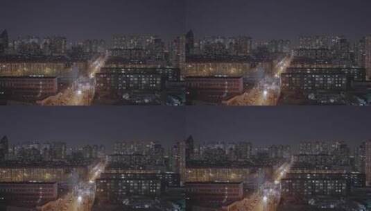 北京夜景 城市夜景高清在线视频素材下载