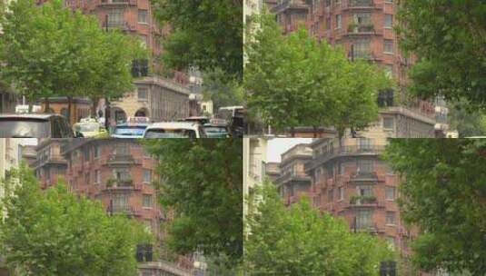 上海·武康大楼·梧桐树 ·空镜头4K高清在线视频素材下载