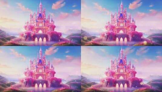 梦幻城堡3高清在线视频素材下载
