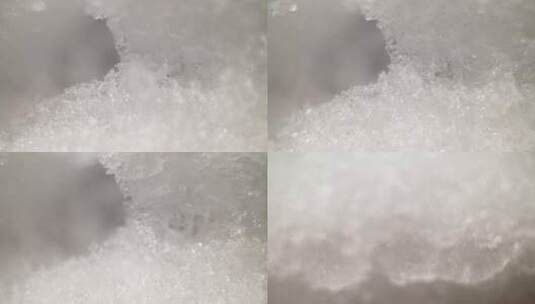 冰雪融化高清在线视频素材下载