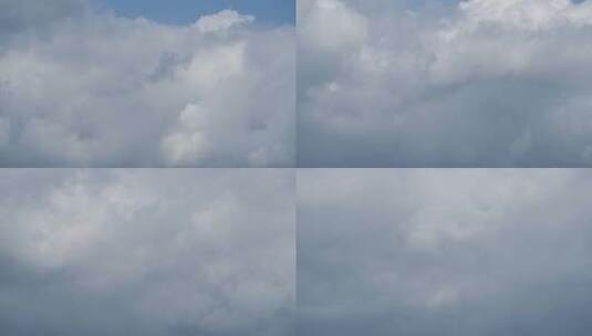 延时摄影蓝天白云天空流动云景高清在线视频素材下载