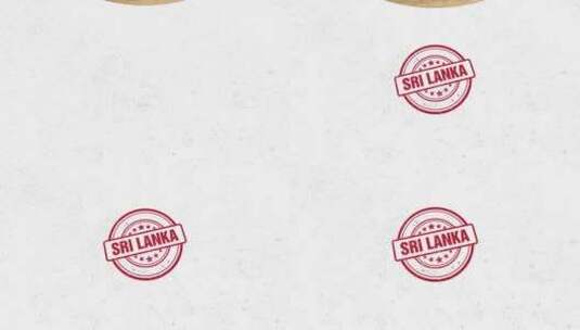 斯里兰卡橡胶邮票高清在线视频素材下载