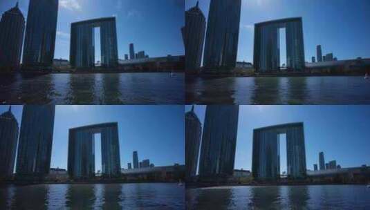天津地标建筑4k视频1高清在线视频素材下载