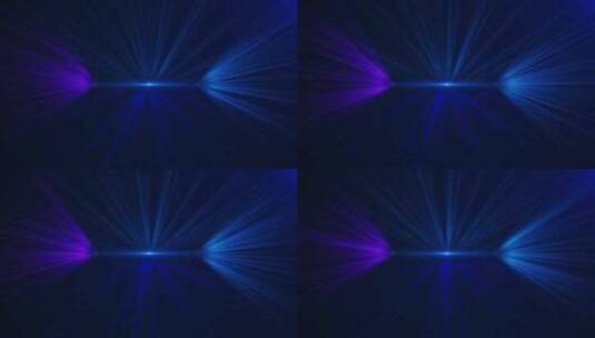 三维蓝色波纹粒子射线运动粒子下落高清在线视频素材下载