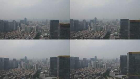 广州天河航拍高清在线视频素材下载