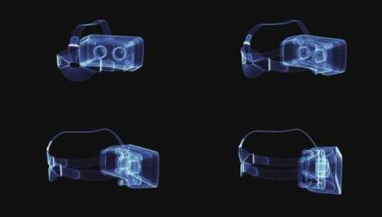 VR 元宇宙 虚拟世界 vr眼镜 AR 增强现实高清在线视频素材下载