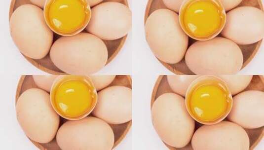 乡里土鸡蛋新鲜营养高清在线视频素材下载