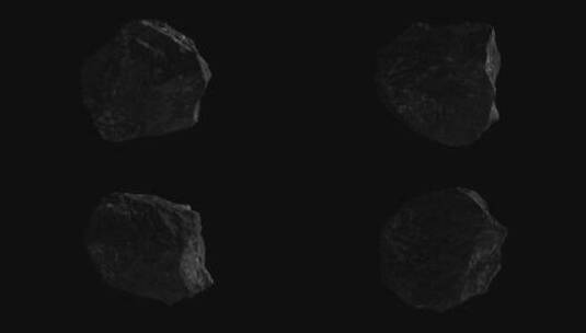 小行星陨石旋转-4高清在线视频素材下载