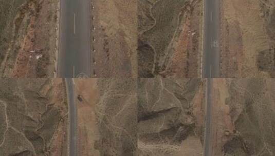 荒漠公路高清在线视频素材下载