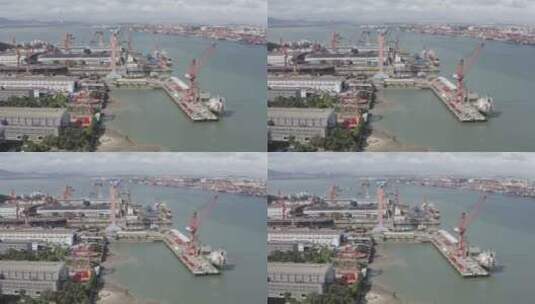 航拍厦门海沧大桥高清在线视频素材下载