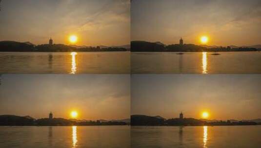 杭州西湖 (4)高清在线视频素材下载