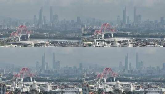 广州新光大桥高清在线视频素材下载