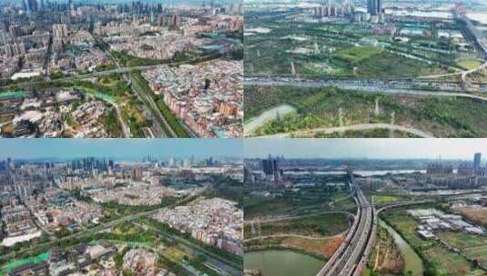 广州海珠区城市交通车流2022年最新高清在线视频素材下载