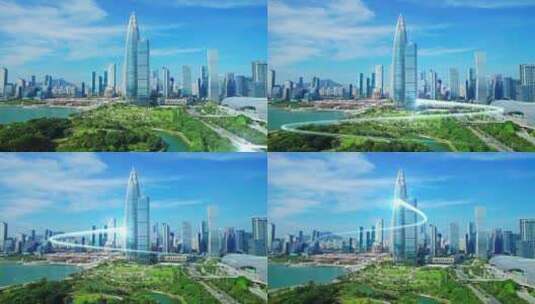 深圳智慧城市高清在线视频素材下载