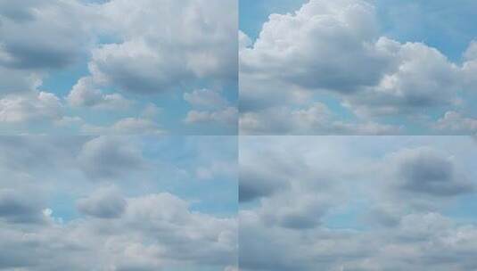 天空白云延时摄影高清在线视频素材下载